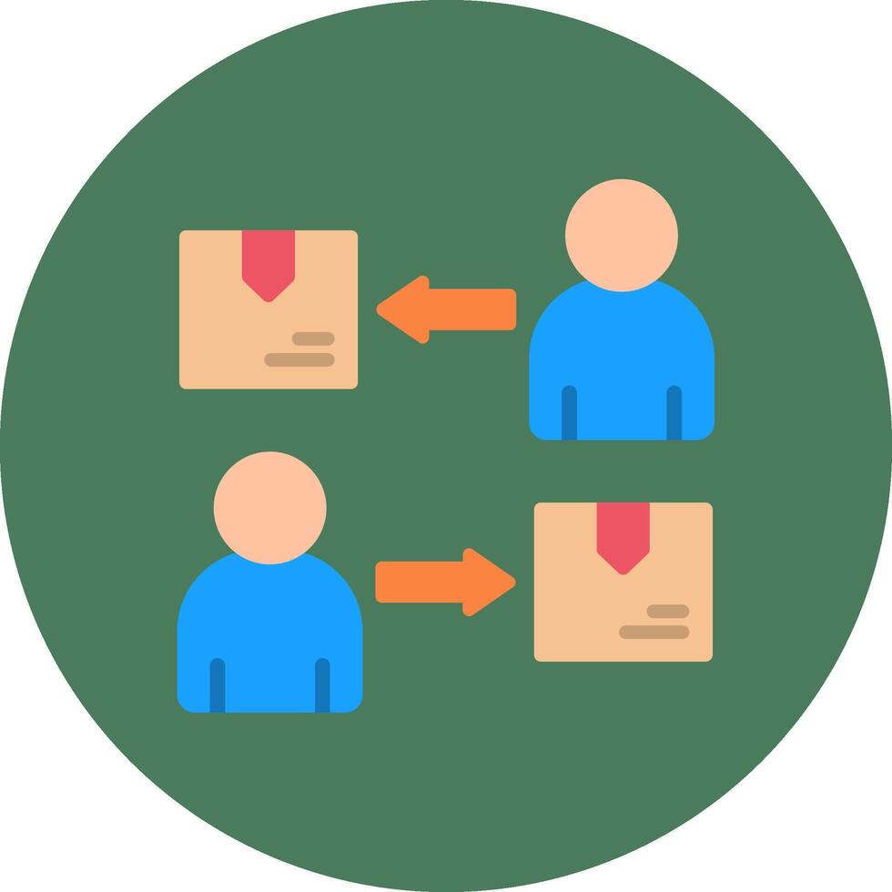 Shift Future Icon Badge vector