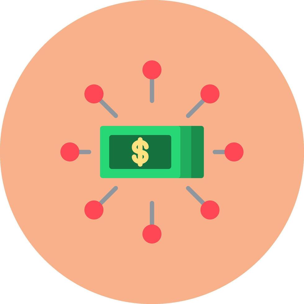 Digital Money Mobile App Object vector