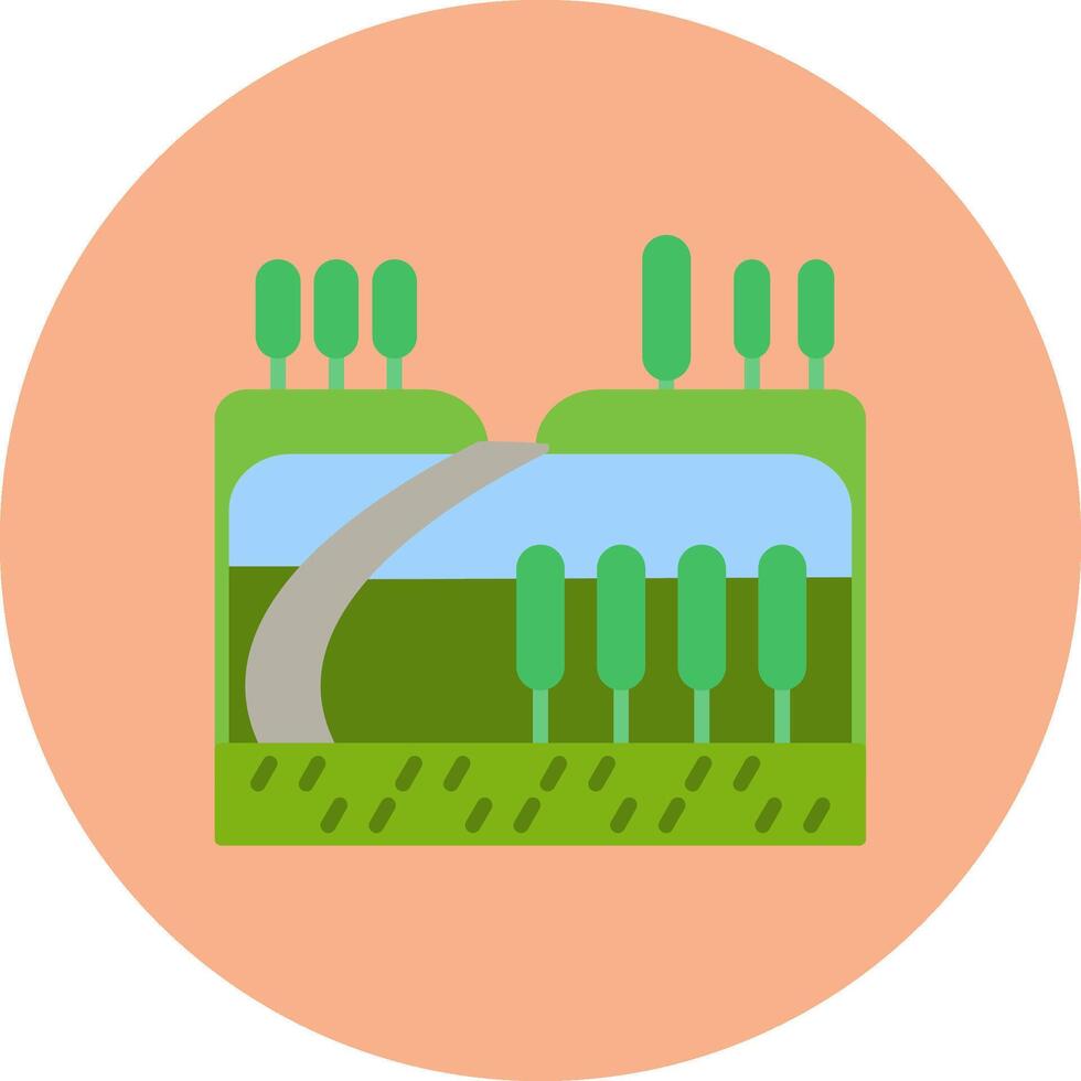 Field Smooth Badge vector