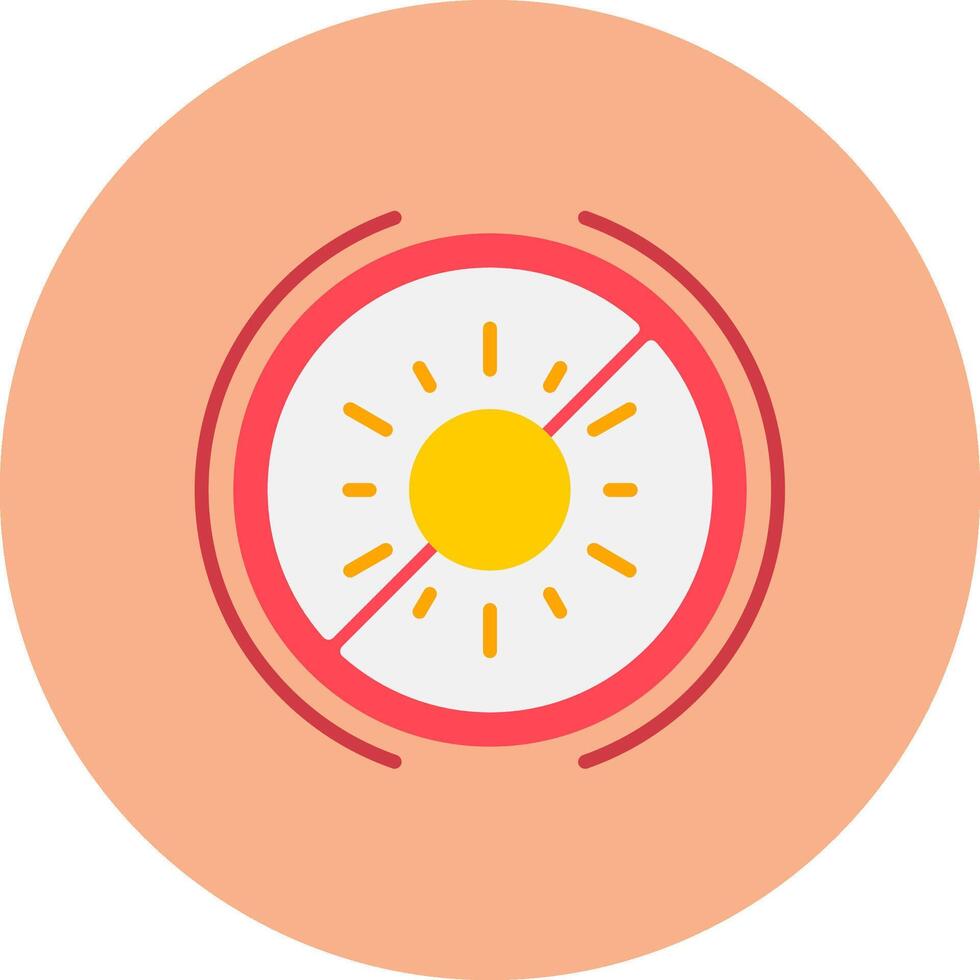 No Sun Urban Sketch Symbol vector