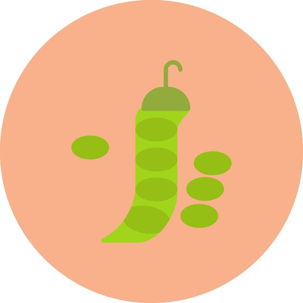 reen Beans Isometric Visual Form vector
