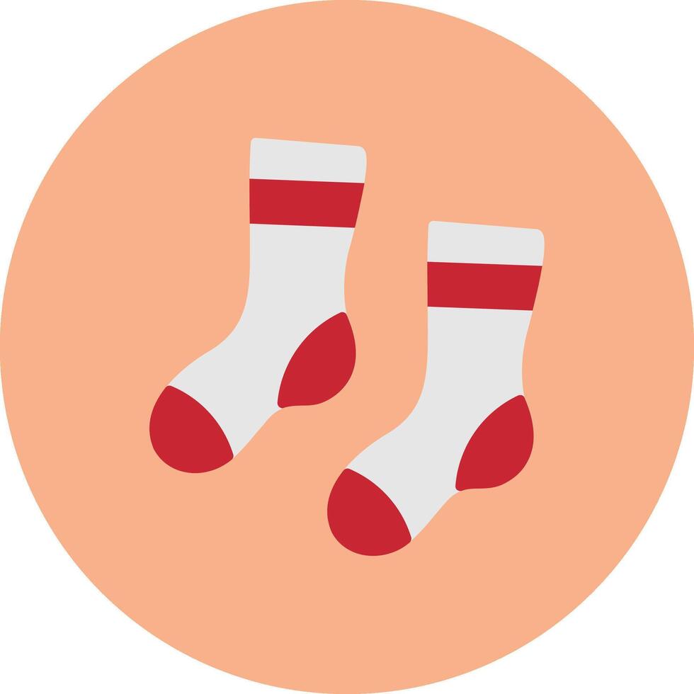 Socks Intuitive Design Badge vector