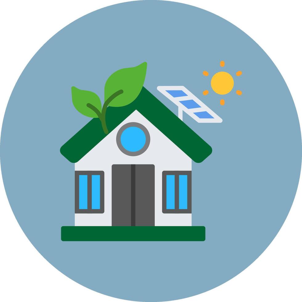 Eco Home Elegant Grid Object vector