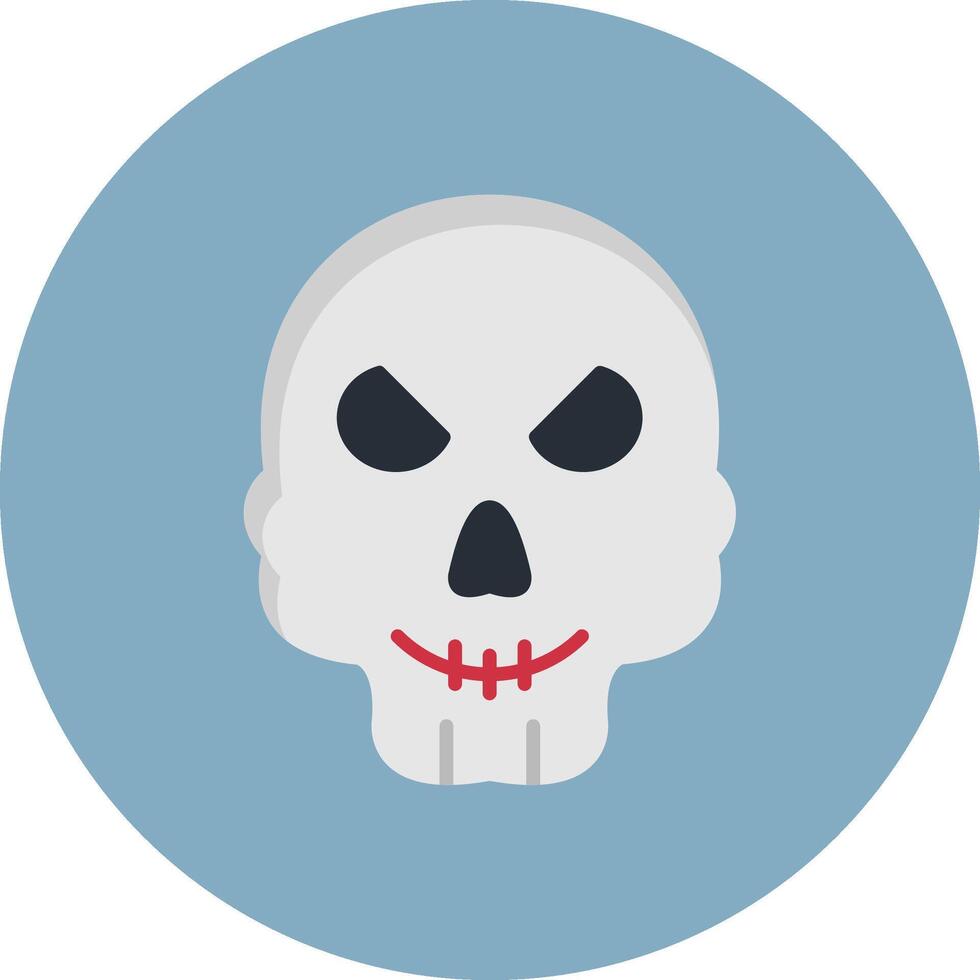 Skull Light Tone Symbol vector