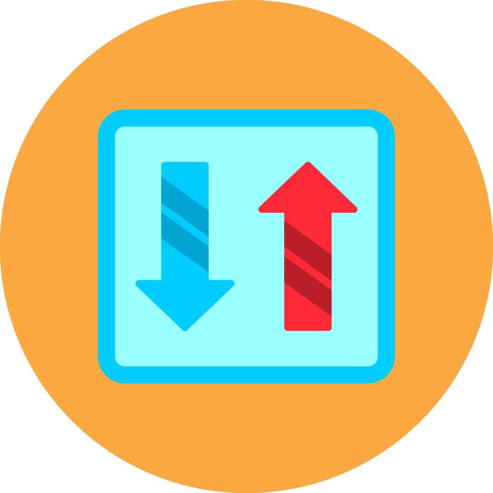 Arrows Couple Urban Sketch Token vector