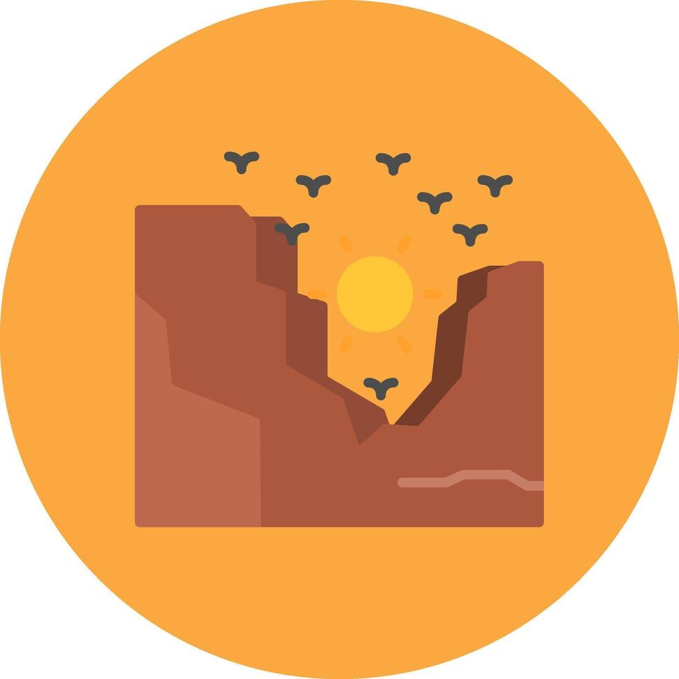 Canyon Subtle Grid Emblem vector