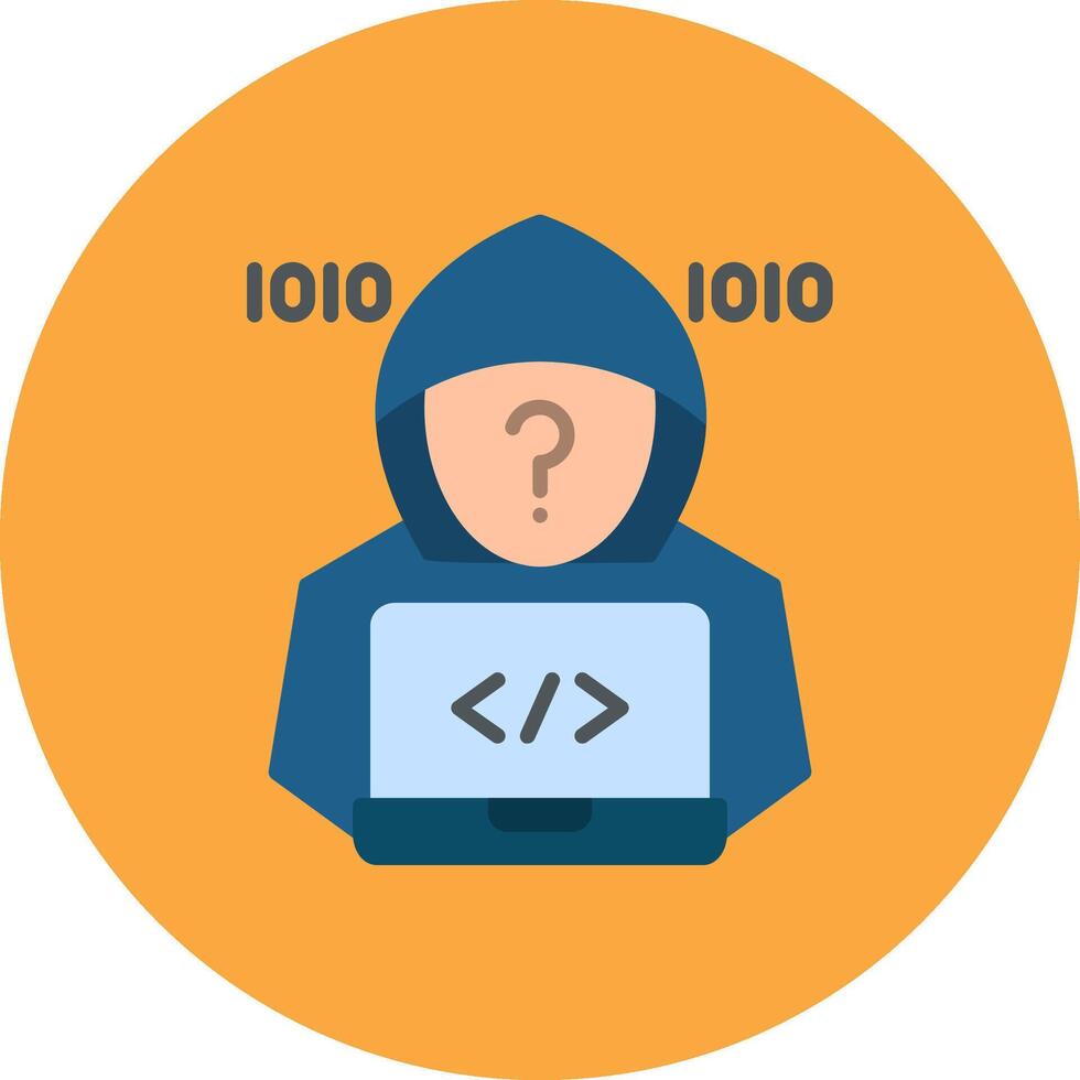 Hacker Streamlined Icon Symbol vector