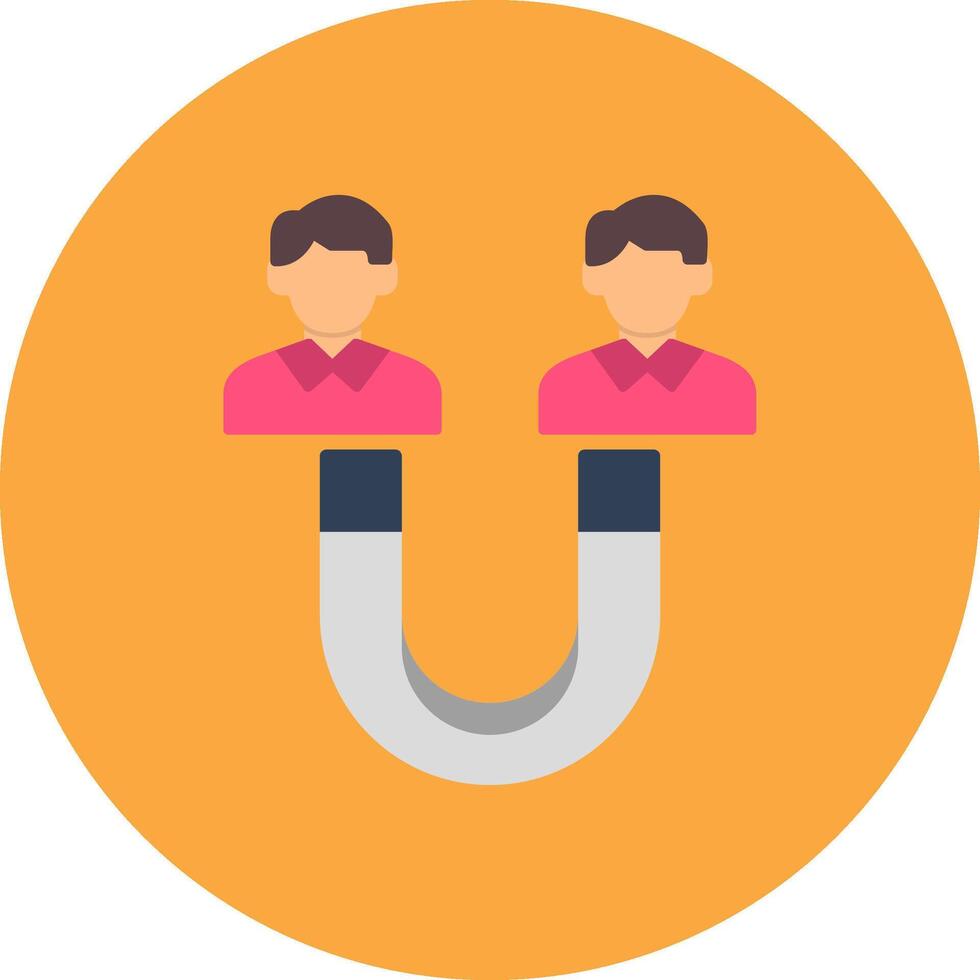 Lead Generation Geometric Badge Mark vector