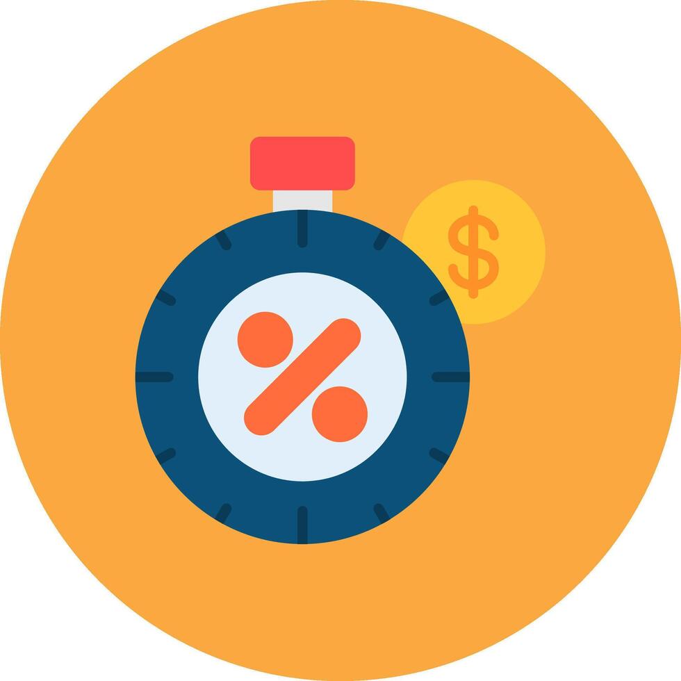 Stopwatch Streamlined UX Object vector