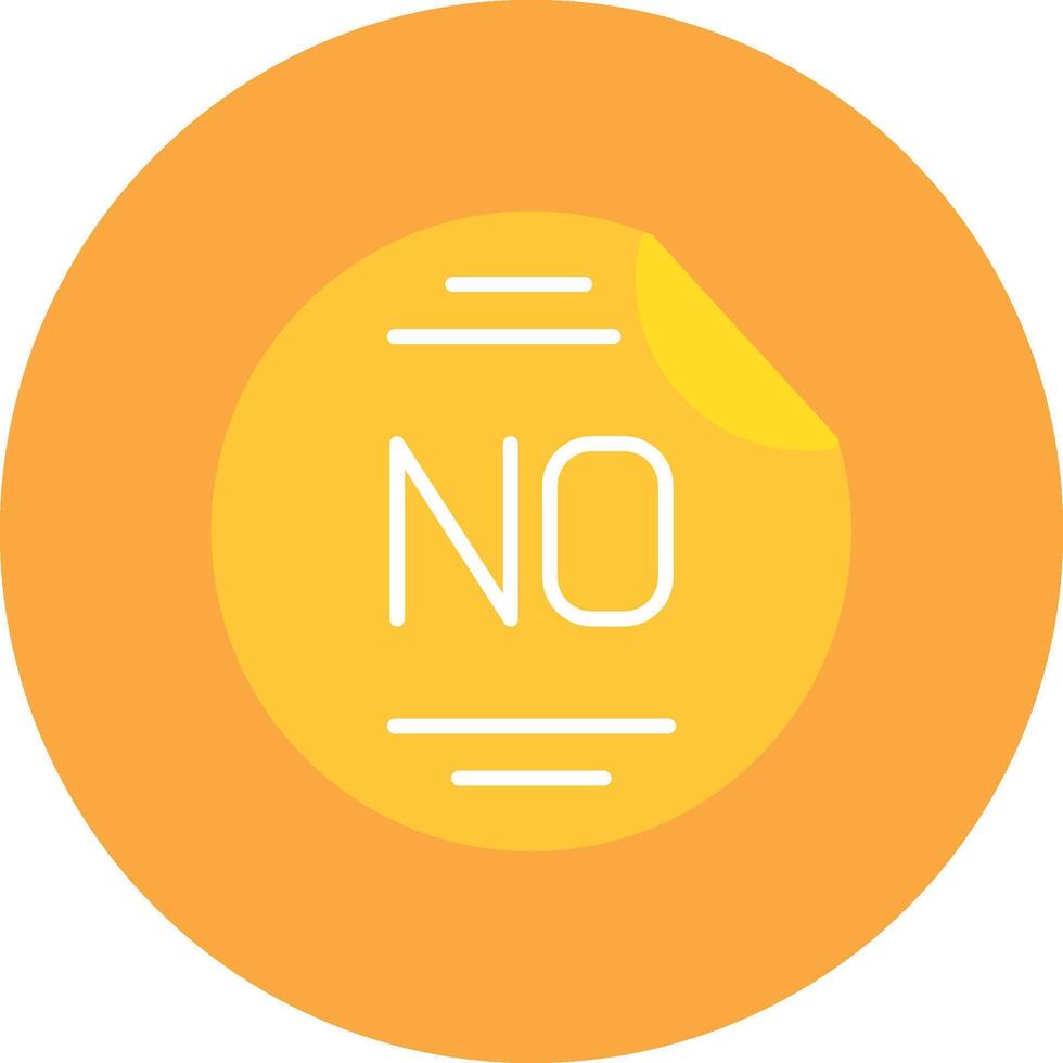 Sticker Neon Frame Mark vector