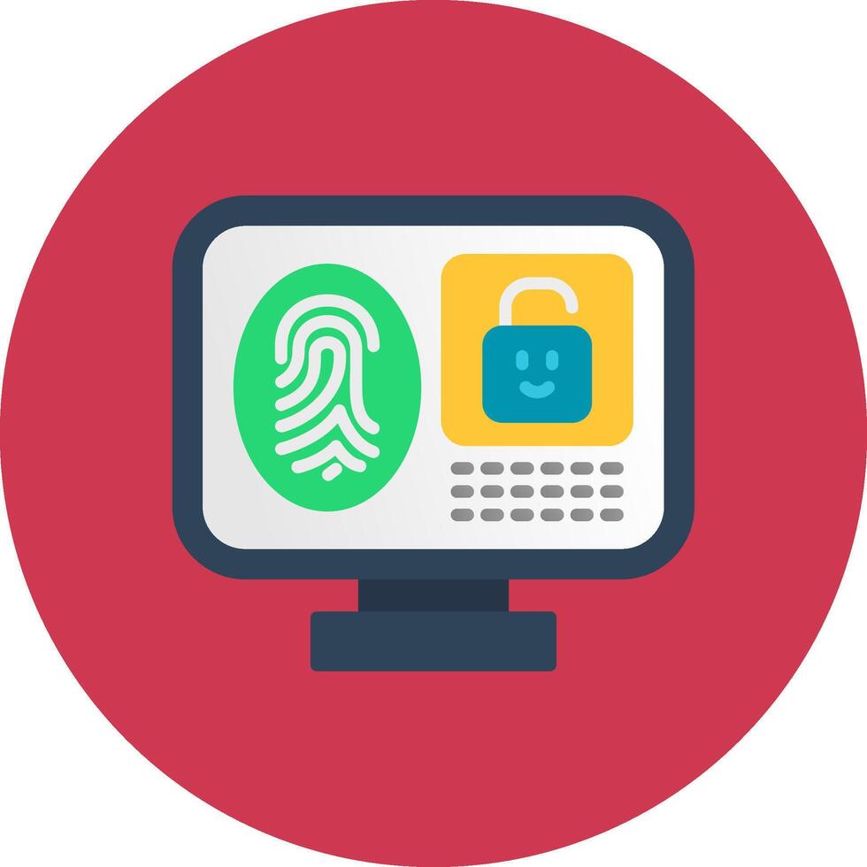Cyber Security Sleek UX Block vector