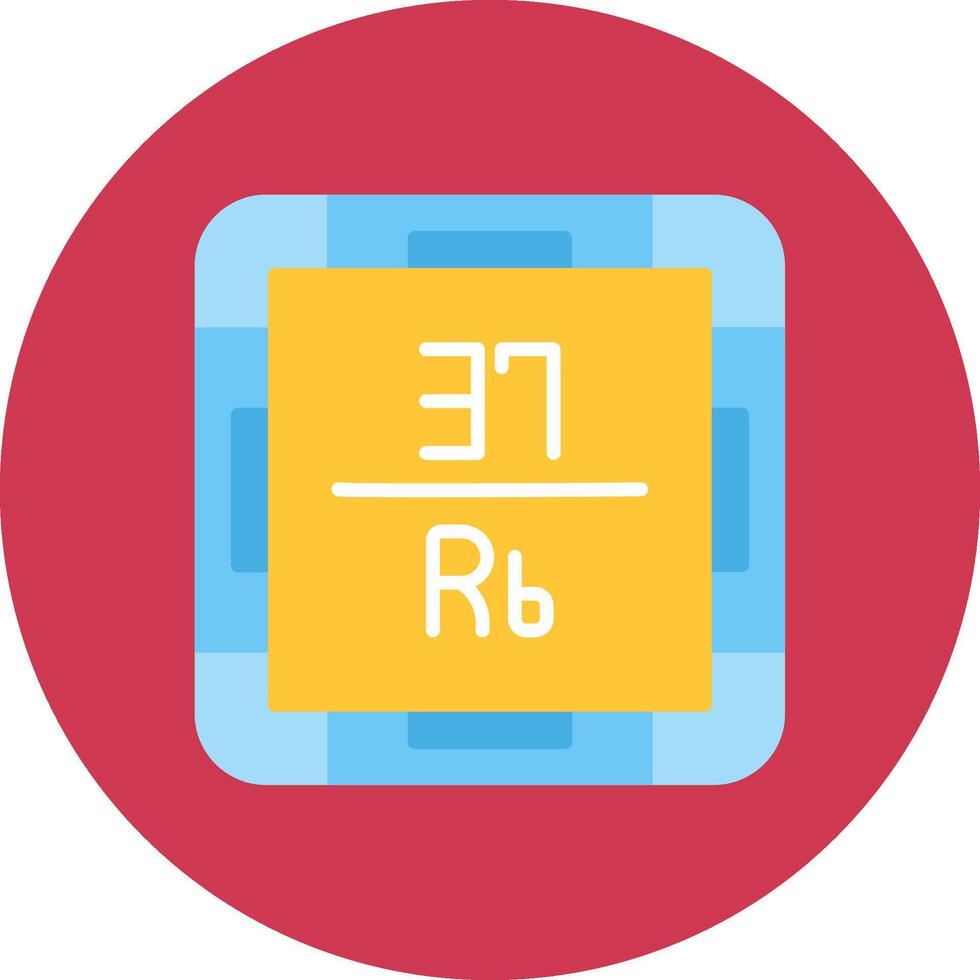 Rubidium Clean System Symbol vector