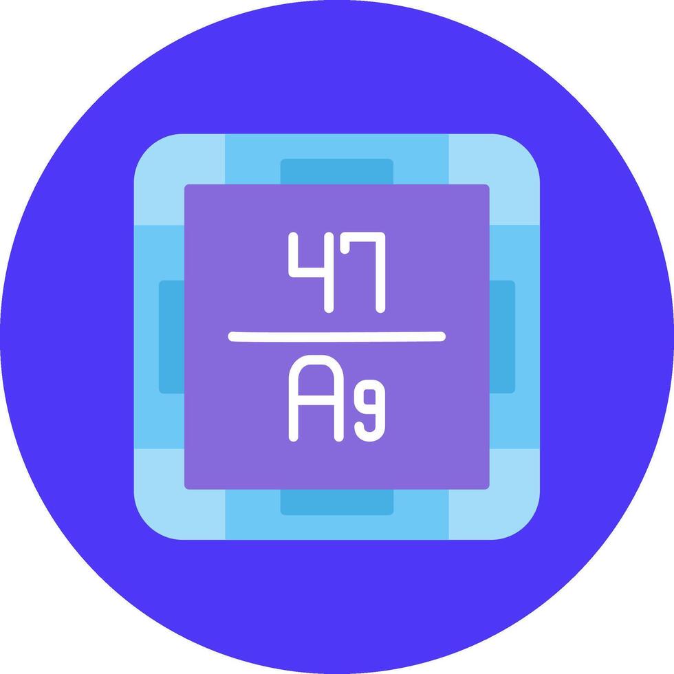 Silver Sleek Shape Unit vector