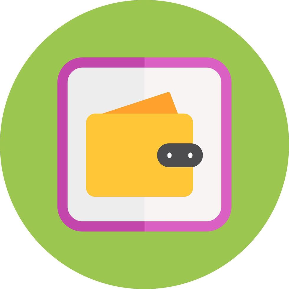 Wallet Modern Visual Pattern vector