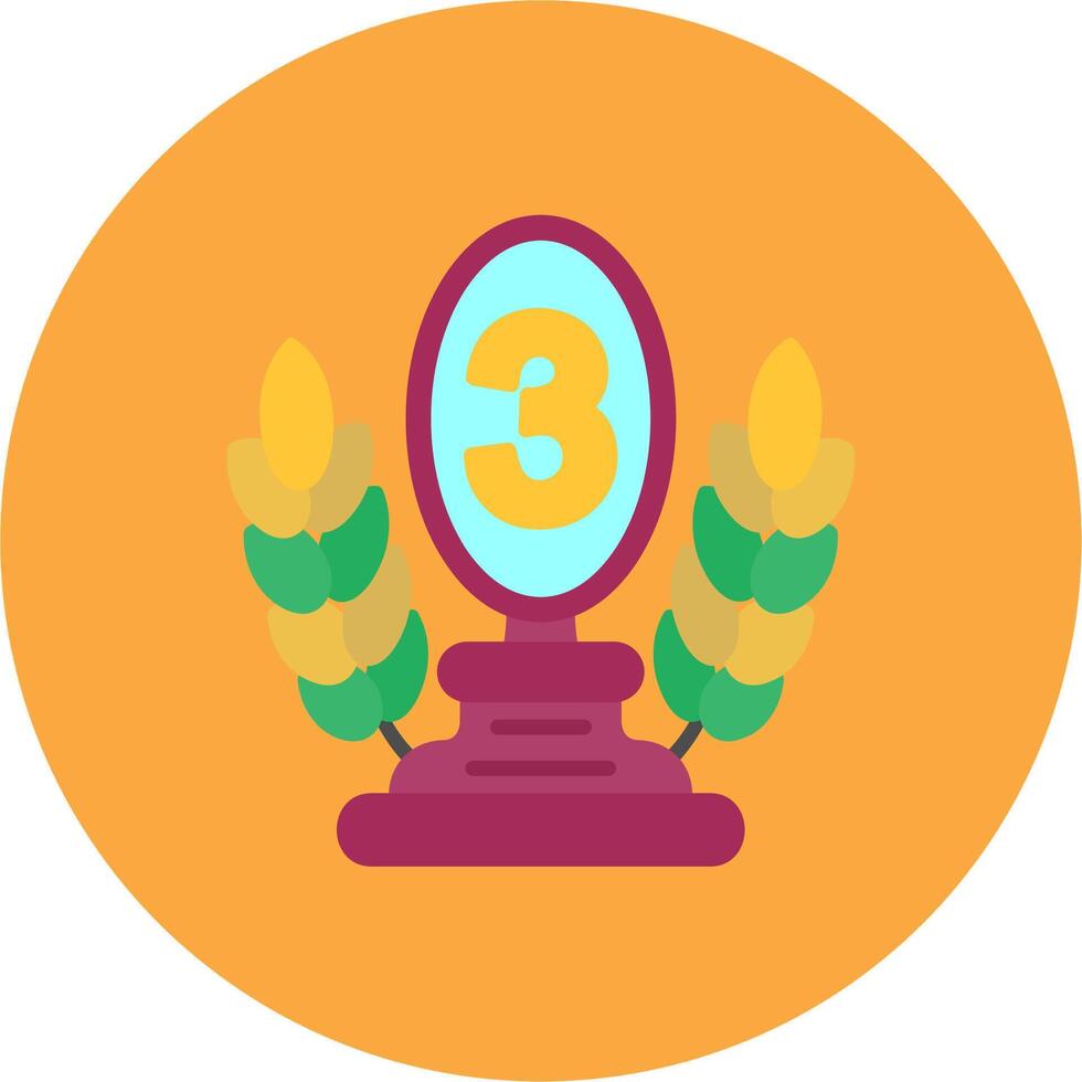 3rd Prize Urban App Token vector