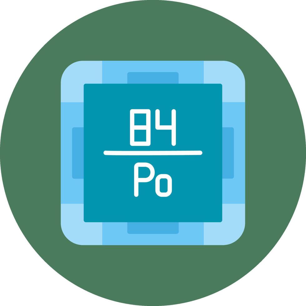 Polonium Minimalist Design Unit vector