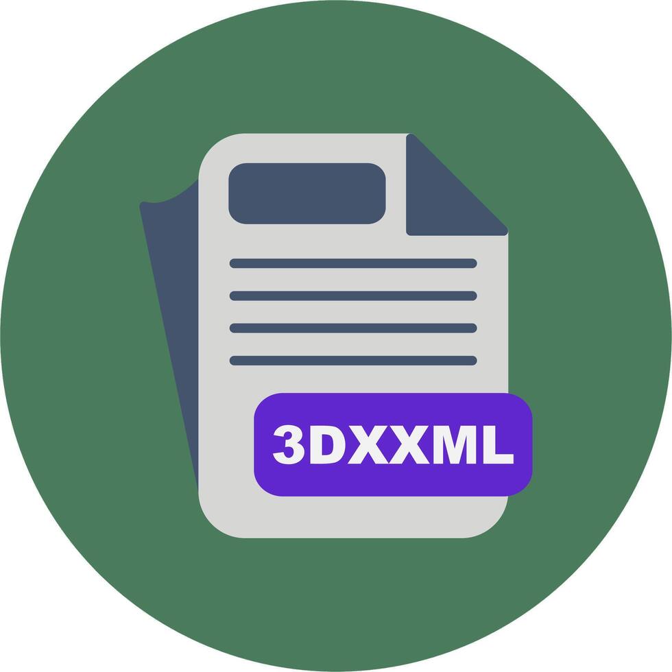 3DXXML Creative UX Stamp vector