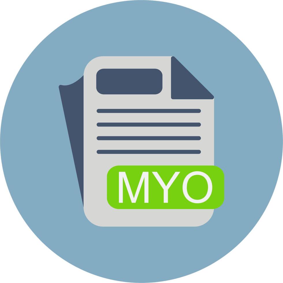 MYO HighTech Frame Token vector