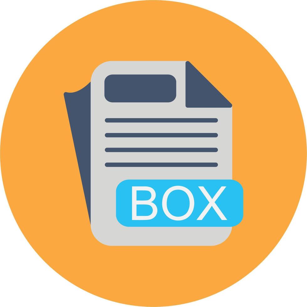 BOX Bright Shape Token vector