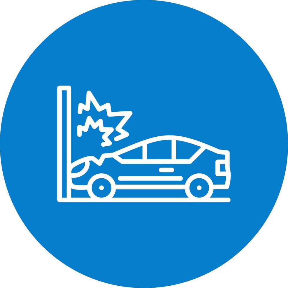 Accident Subtle Modern UI Graphic vector