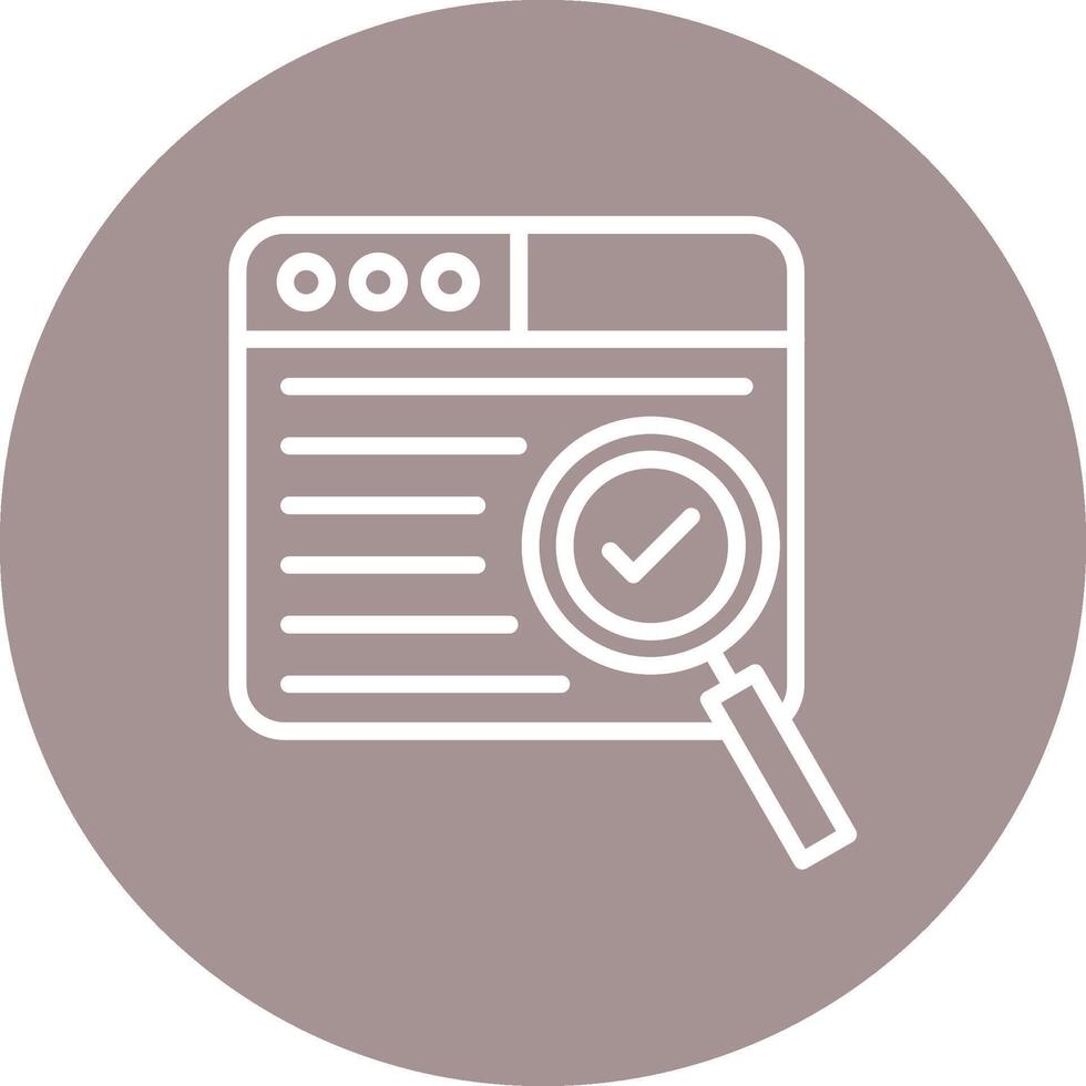 Research Flat UI Graphic Form vector