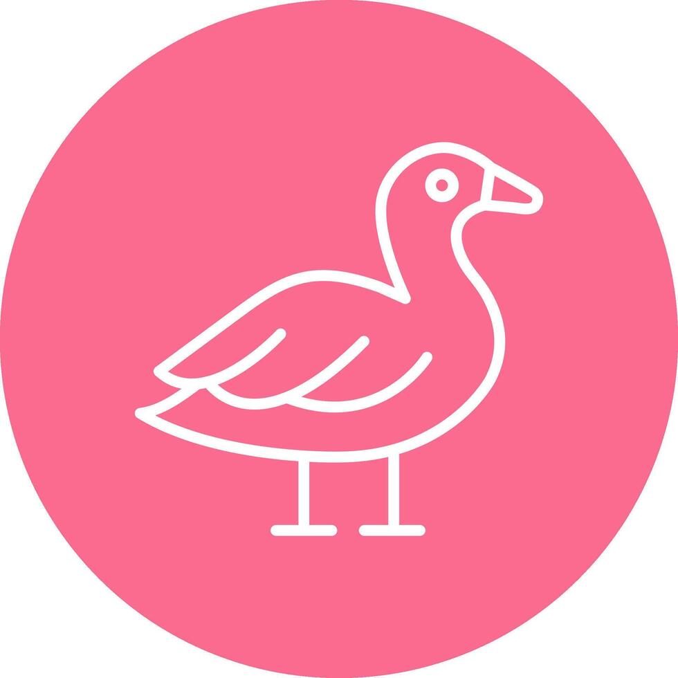 Goose Wireframe Mobile App Design vector