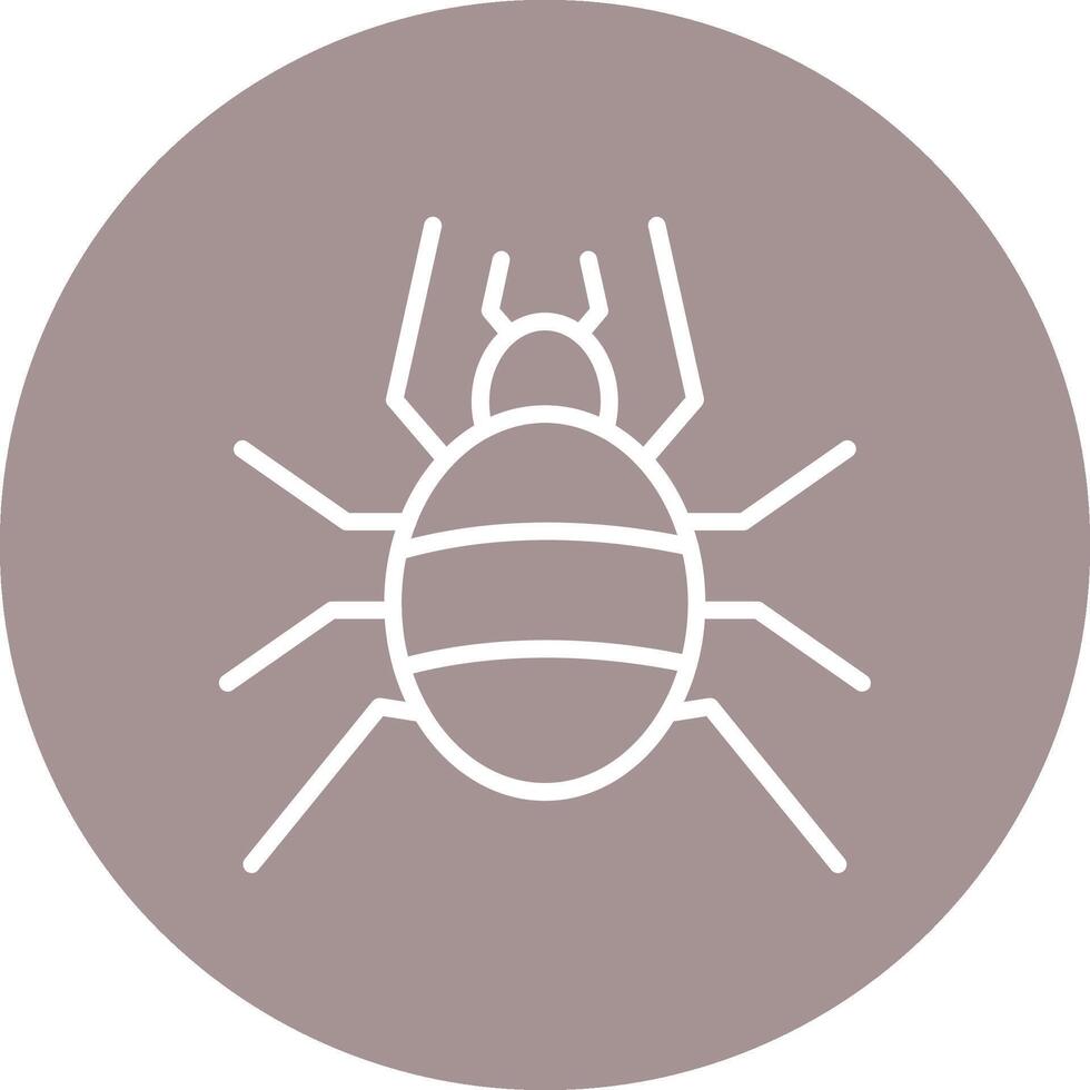 Tarantula Modern Color Graphic Symbol vector