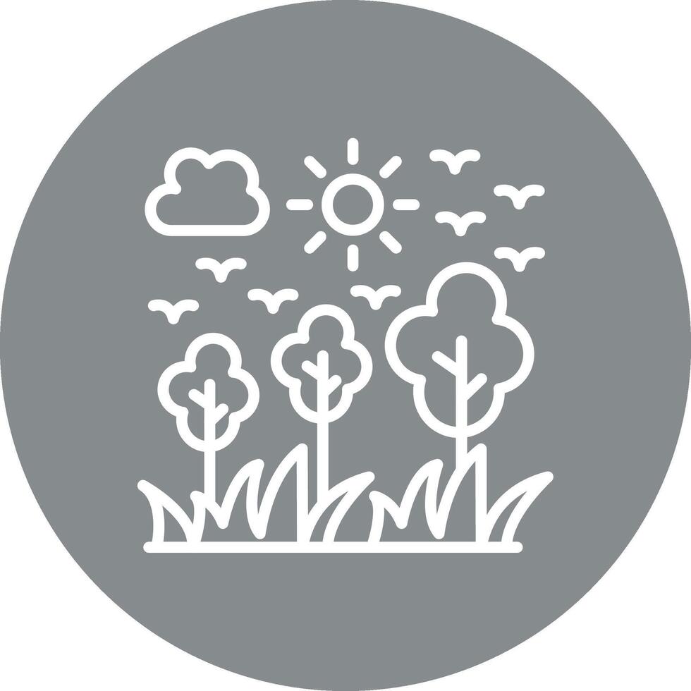 Jungle Vibrant Visual UI Object vector