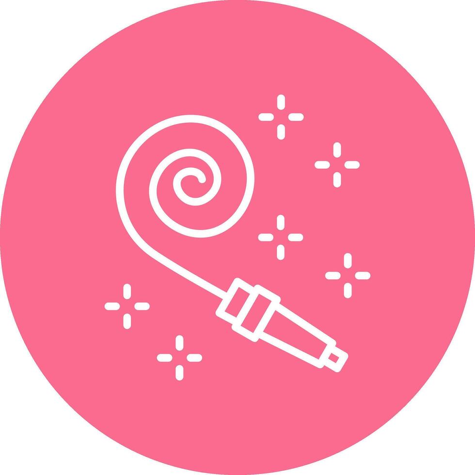 Party Blower Professional Business App Graphic vector