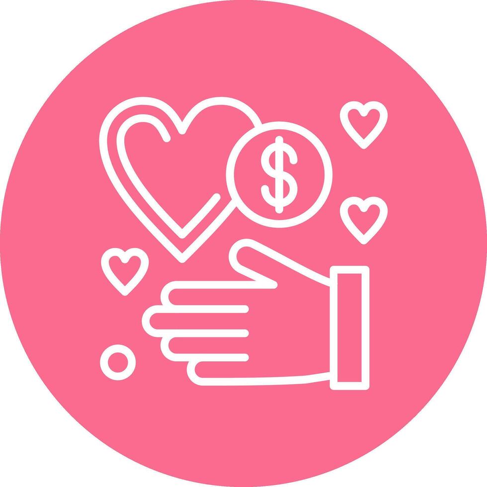Donation Color Enhanced UI Graphic vector