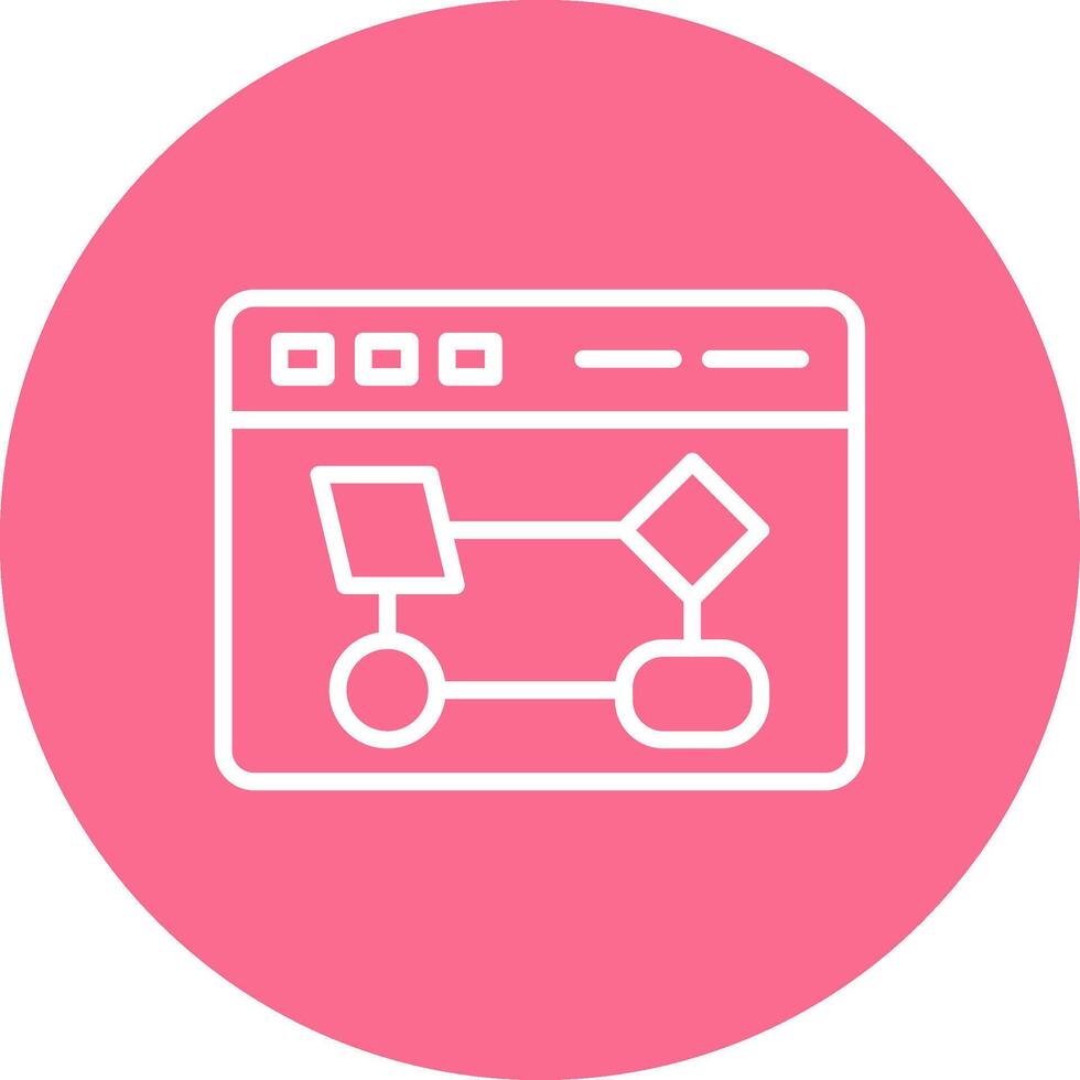 Browser Stylish UX Design Piece vector