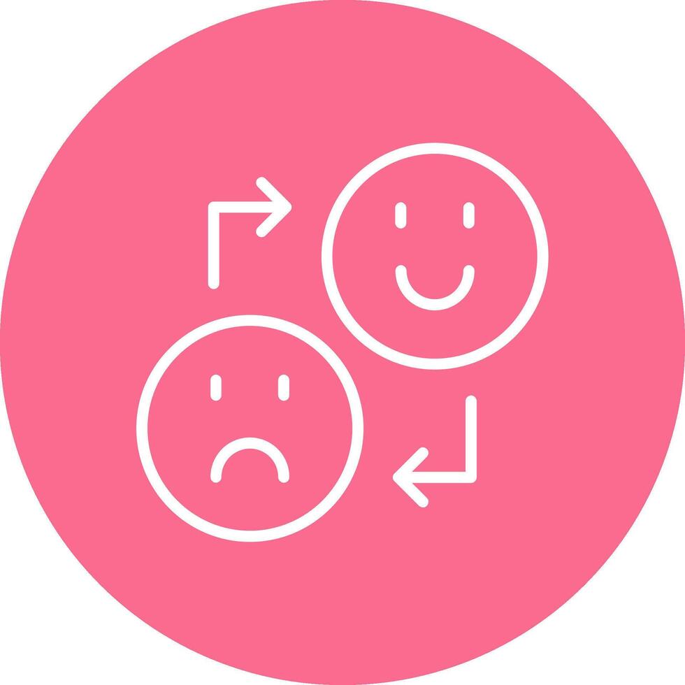 Expressions Thin Line Graphic Shape vector