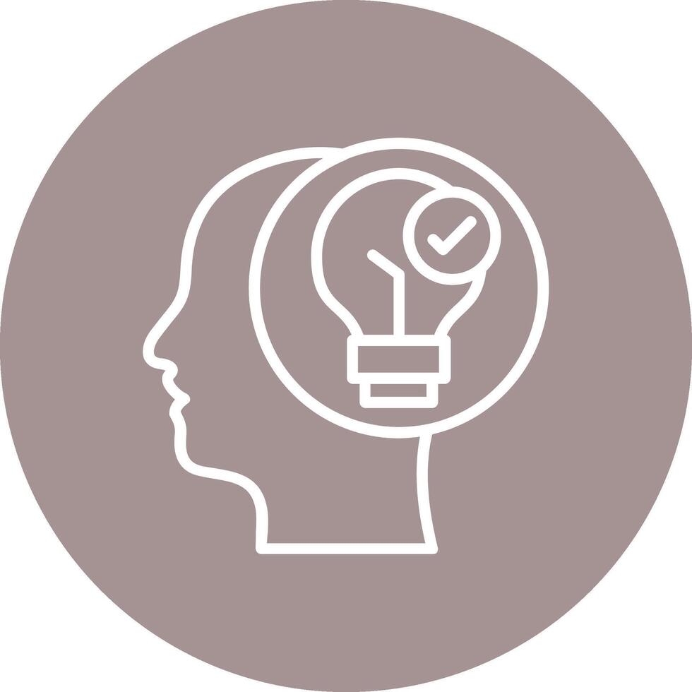 Creative mind Vivid Color App Element vector