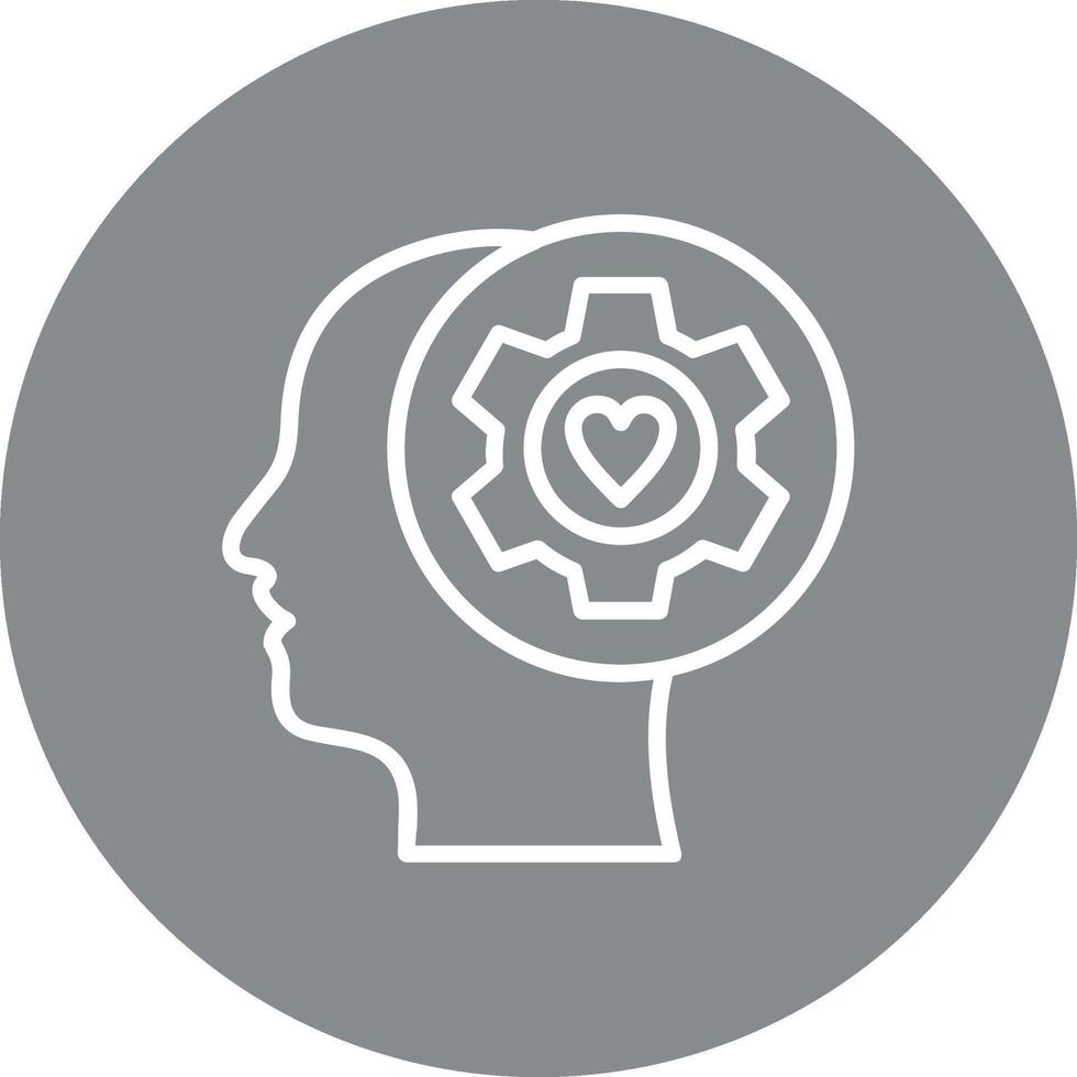 Emotional intelligence Sharp Edged UI Visual vector