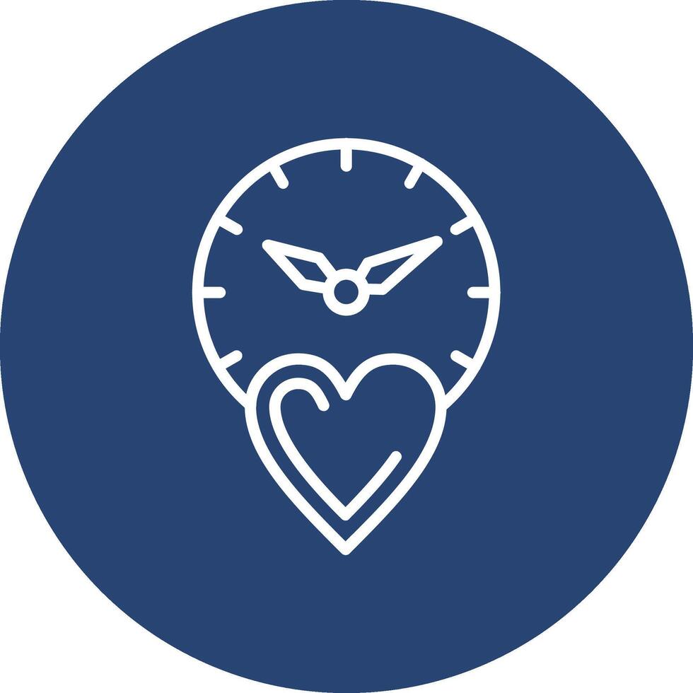 Lifetime Dark Mode UI Symbol vector
