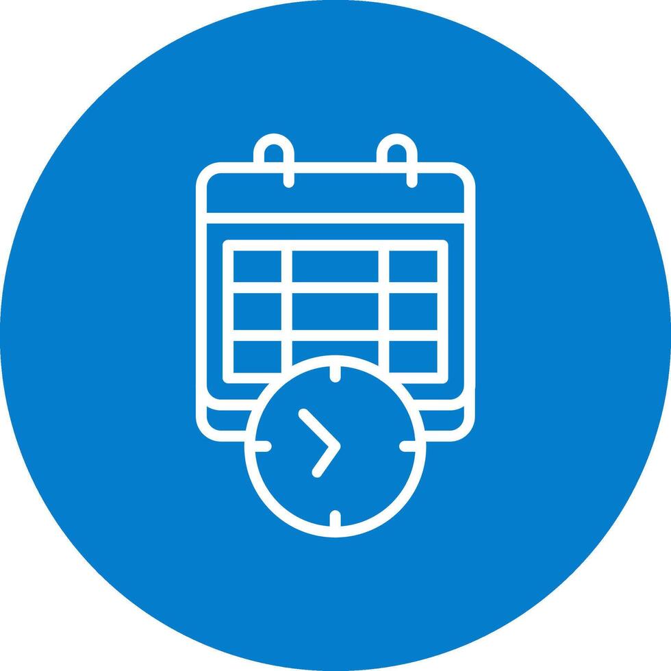 Clock Modern Graphic Shape Design vector