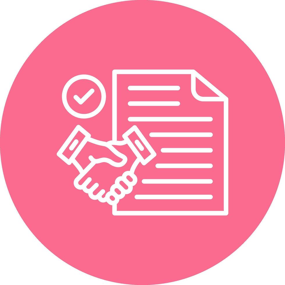Paper Thin Line Graphic Shape vector