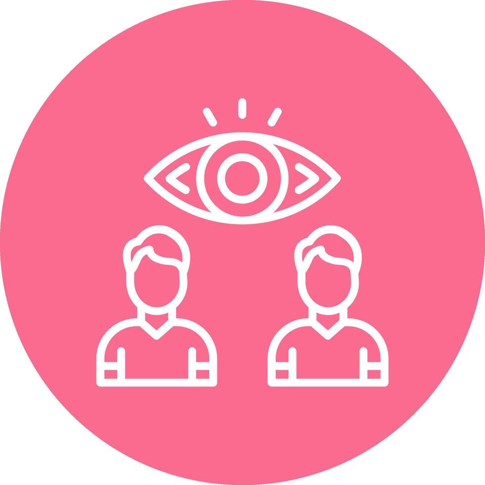 Supervision Isometric Web Graphic Illustration vector