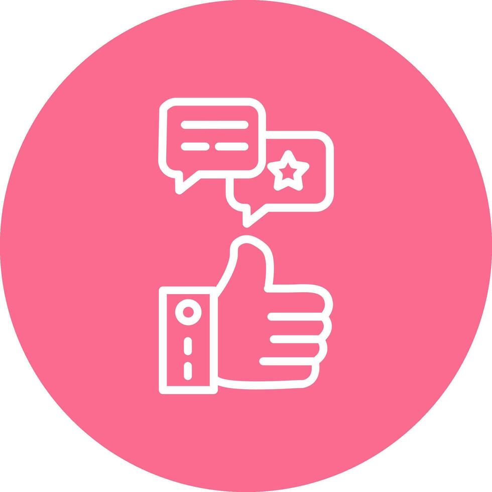 Feedback Creative Graphic Grid Symbol vector