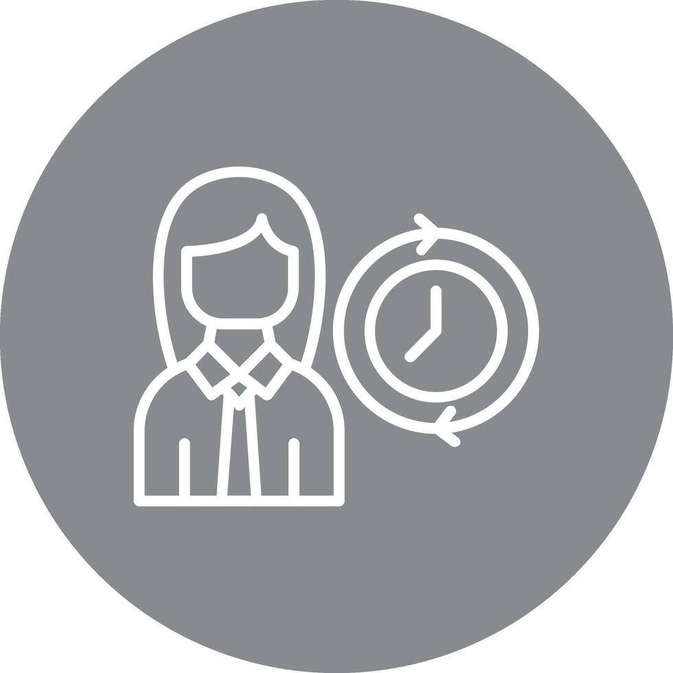 Full time Technology Styled Design Form vector