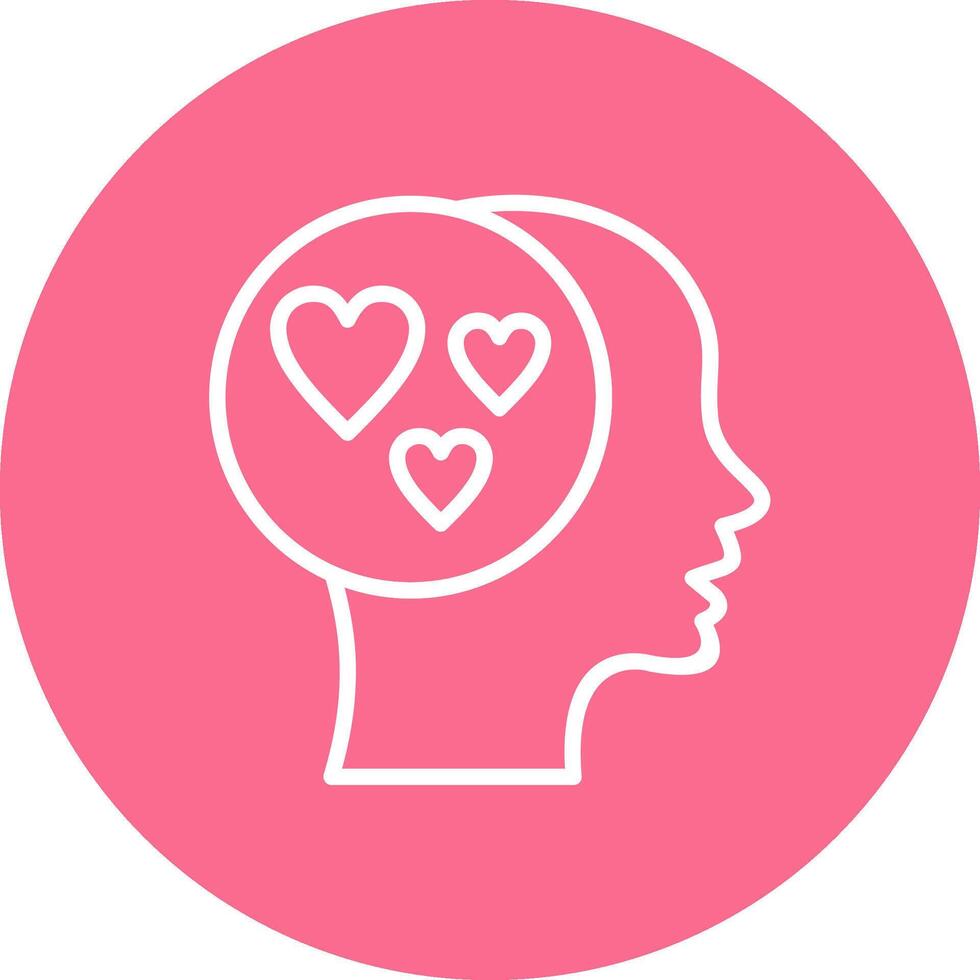 Love Bright Minimal Flat Artwork vector