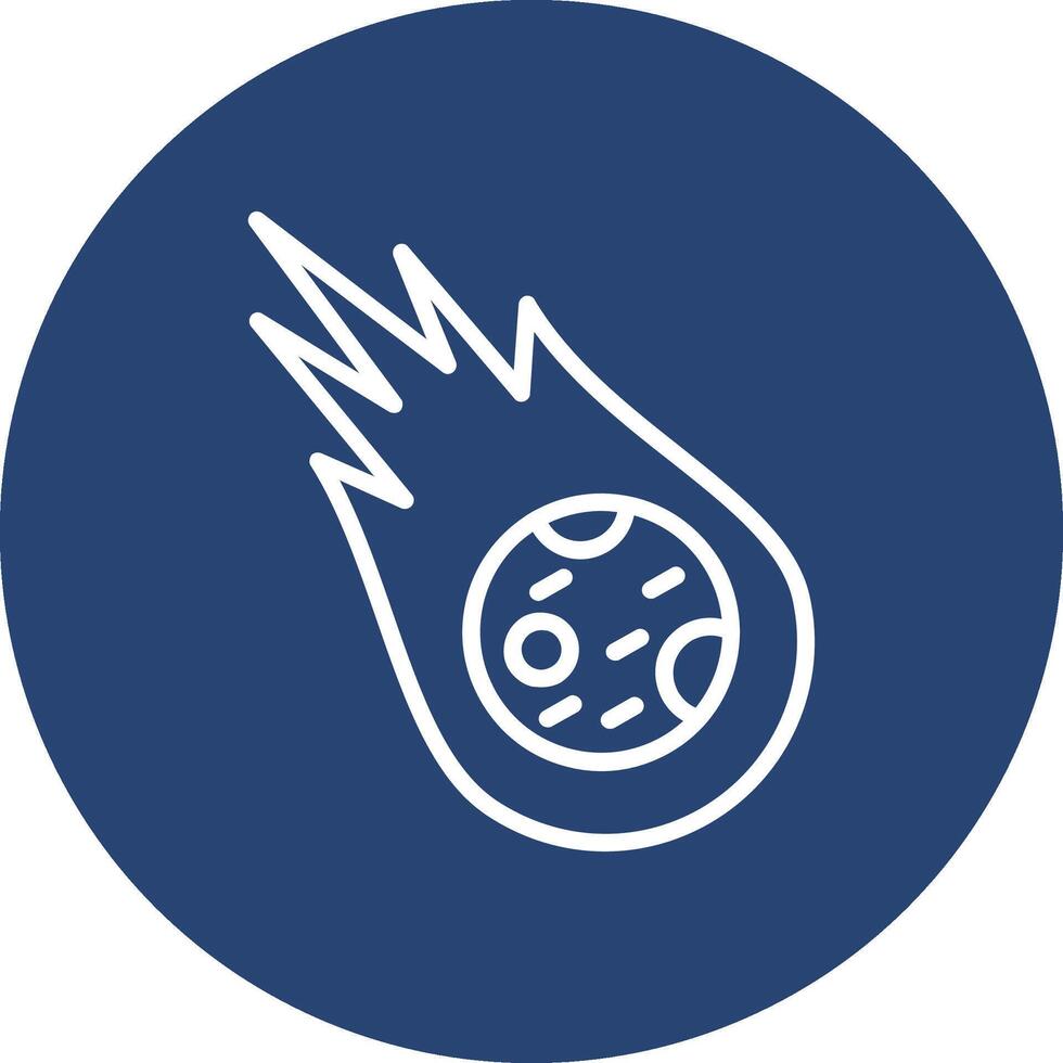 Meteorite Custom UI Line Element vector