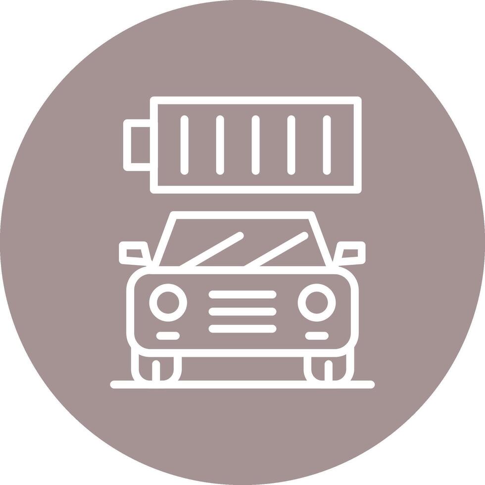 Full Battery Wireframe Mobile App Design vector