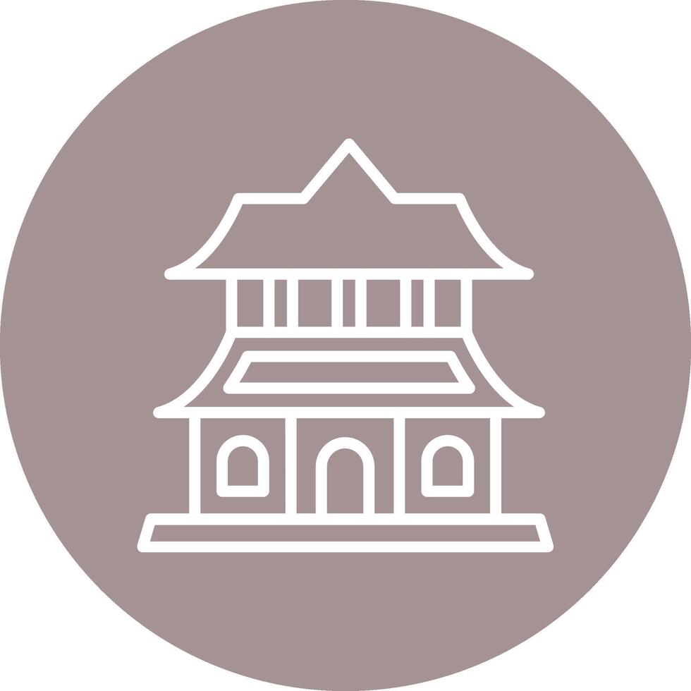 Temple Modular Based Form vector