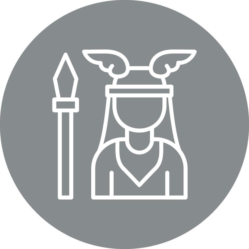 Athena Pixel Grid Style Artwork vector