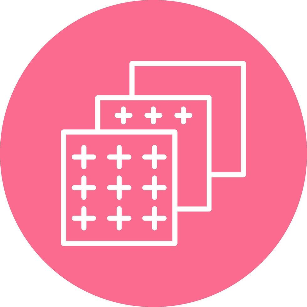 Layers Hand Drawn Sketch Symbol vector
