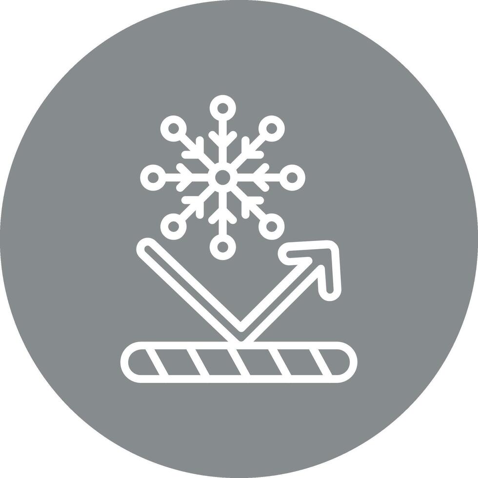 Snow Proof Gradient Style UI Element vector