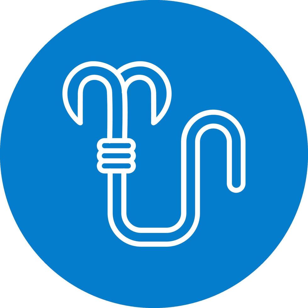 Grappling Hook Clean Minimal UI Concept vector