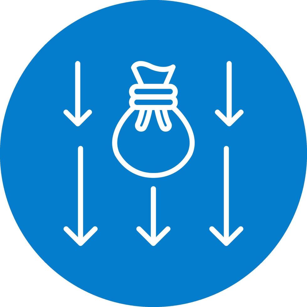 Wage Thin Outlined Line Element vector