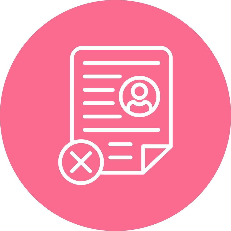 Not Qualified Smooth Modern UI Symbol vector